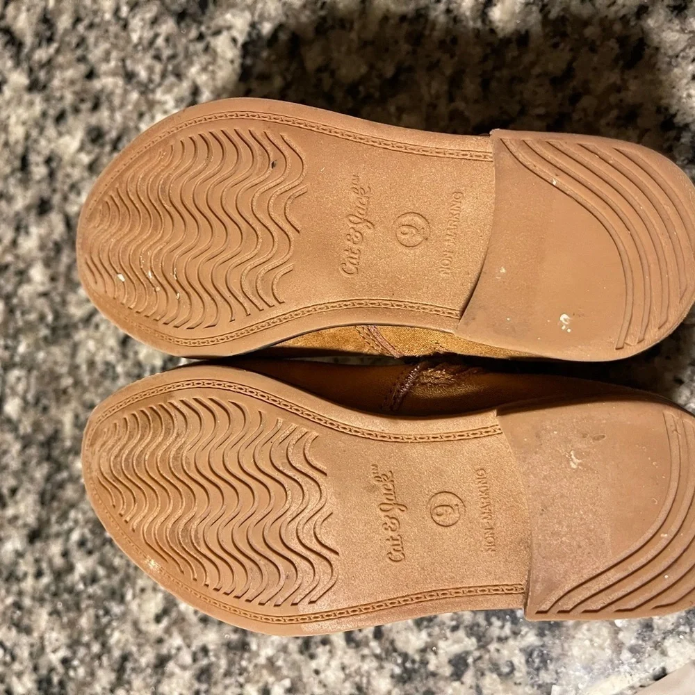 Cat & Jack Brown Suede Kids Boots